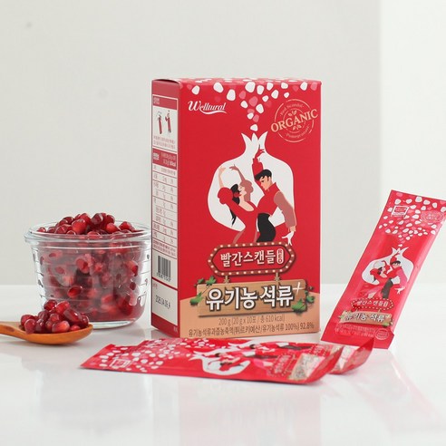 빨간스캔들 RED 유기농 석류+ 600g (200g*3박스) 이미지 4