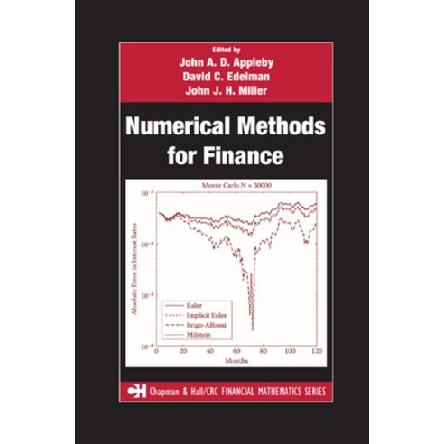 (영문도서)Numerical Methods for Finance Paperback, CRC Press, English, 9780367388591