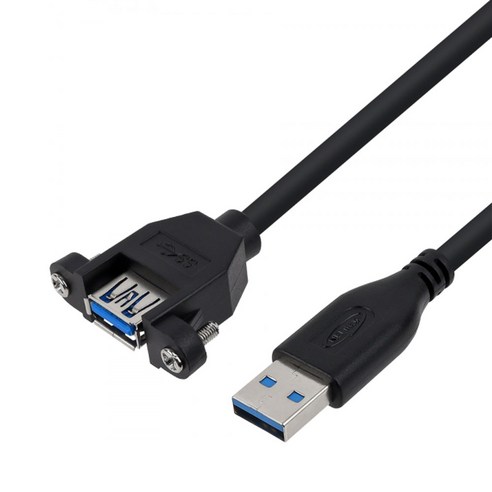넷메이트 USB 3.0 판넬형 연장케이블 1m NMC-UF310SB - 케이블 | 쿠팡