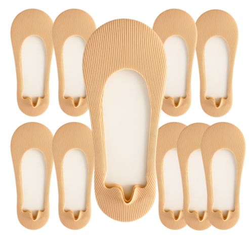 데일리픽 여성용 논슬립 페이크삭스 벗겨지지않는 덧신 양말 10켤레