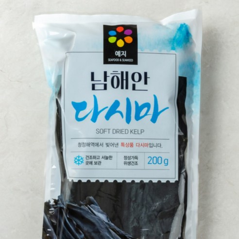예지수산 남해안 육수용 건다시마 / 완도산 마른 다시마 진한 국물, 1개, 200g