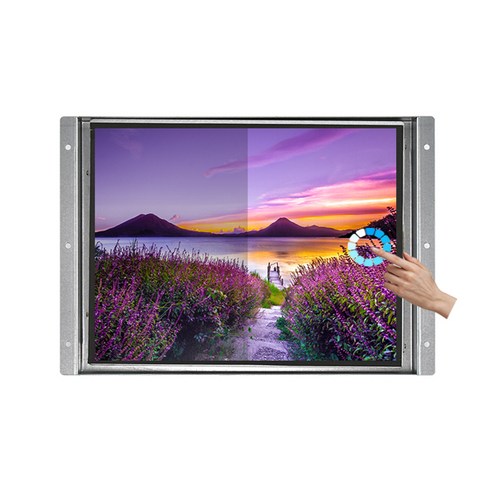 하이드림엘씨디 HDL-T104X-OF-HB 산업용 고휘도 오픈프레임 압력식 터치모니터 실내 매장용 키오스크 26~27cm(10.4인치)