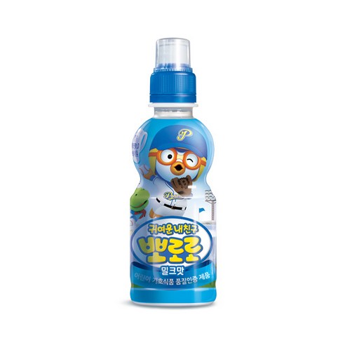 팔도 뽀로로 어린이음료 밀크맛, 235ml, 1개