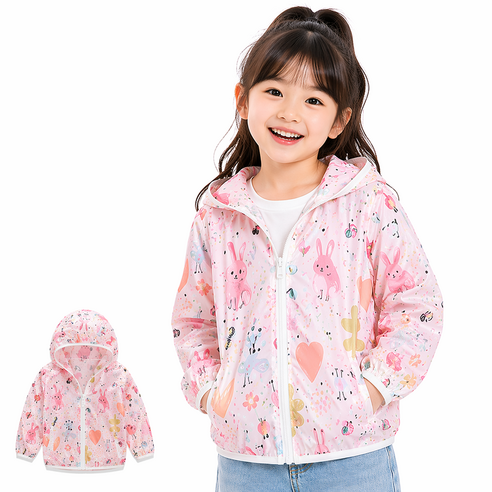 유아 아동 바람막이 점퍼 봄 가을 간절기 등원룩 어린이집
