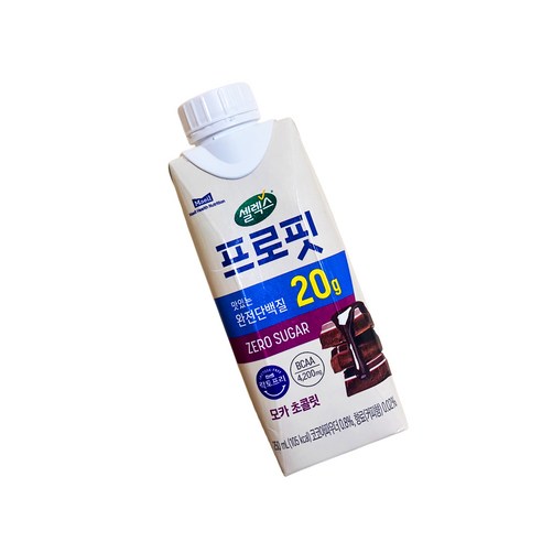셀렉스 프로핏 모카 초콜릿 250ml, 15개 솔직 후기 | 실사용자 리뷰 분석 썸네일