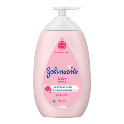존슨즈 베이비 로션 핑크, 500ml, 1개