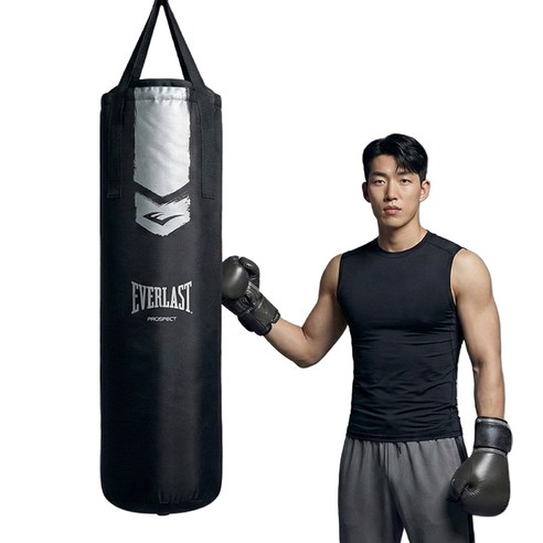 에버라스트 프로스펙트2 와이드 헤비백 80 cm 남녀노소 촥촥 감기는 타격감, 블랙