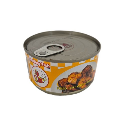 태국 후라이드 피쉬 위드 칠리 튀긴 고등어 90g, 90g, 1개