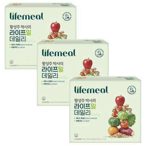 이롬 황성주 박사의 1일1생식 라이프밀 데일리 420g, 3개 솔직 후기 | 실사용자 리뷰 분석 썸네일
