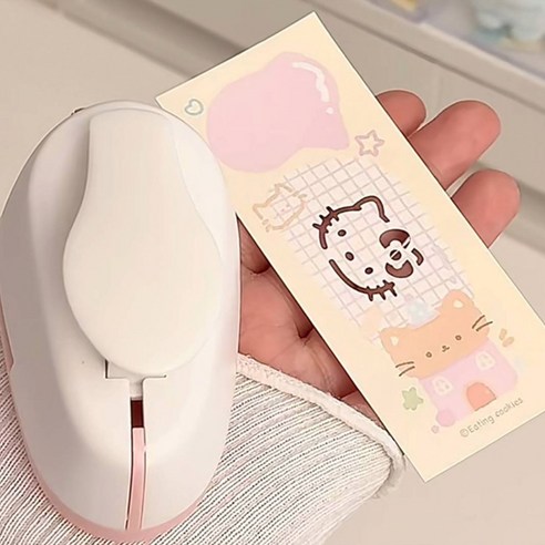 캐릭몰 캐릭터 헬로키티 귀여운 토끼 펀칭기 펀칭, 1개, 고양이