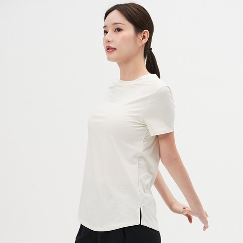 펌핑 여자 기능성 숏슬리브 반팔 쿨 티셔츠 운동 등산 국내생산