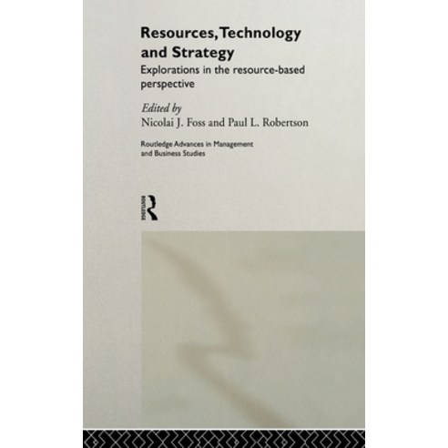 (영문도서)Resources Technology and Strategy Hardcover, Routledge, English, 9780415215855