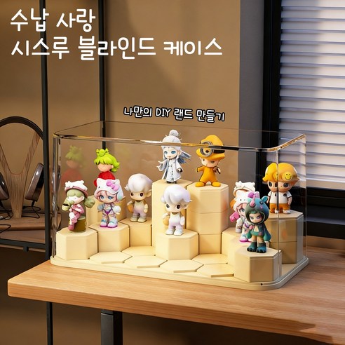 아크릴 피규어 진열대 38*18.5*20.5, 1개