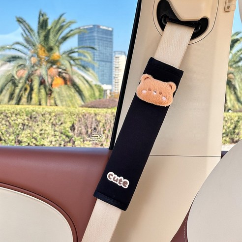 베베몽드 차량용 안전벨트 커버 세트 목쓸림방지 실사용 후기 | 효과 있을까? - 상품 이미지 2