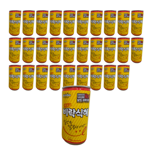 팔도 밥알없는비락 식혜 제로, 175ml, 30개