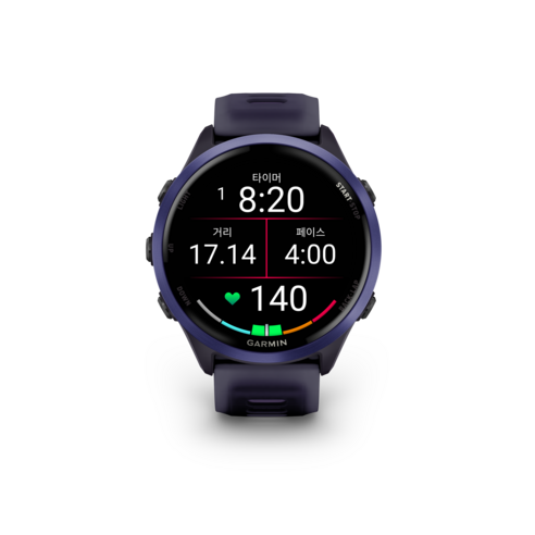 가민 포러너 570 러닝 스마트워치 GPS, GPS + 블루투스, 47mm, 퍼플/인디고