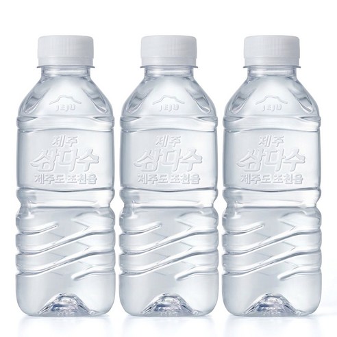 제주 삼다수 330ml 무라벨 미니생수, 330ml, 20개