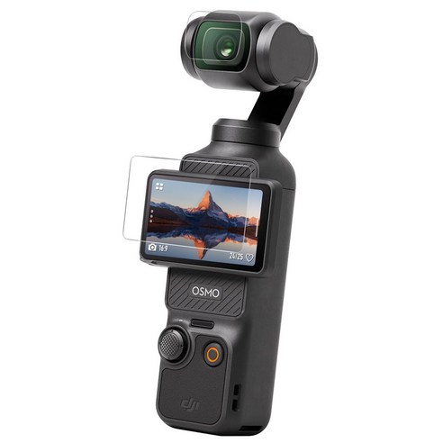 AR 저반사 보호필름 렌즈+스크린 올인원 세트 DJI 오즈모 포켓 / Insta360 전용, 1개, DJI 오즈모 포켓 3/4  AR 저반사 보호필름