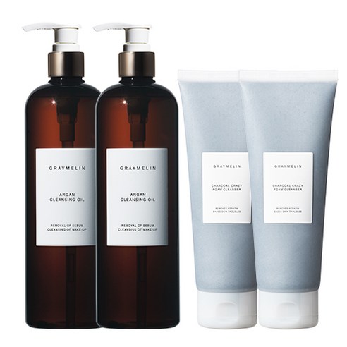 그레이멜린 아르간 클렌징 오일 500ml + 크레이지 폼 클렌져 차콜 1... 솔직 후기 | 실사용자 리뷰 분석 - 상품 이미지 1
