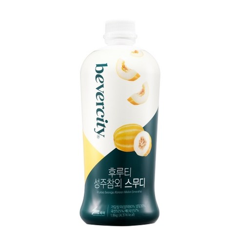 베버시티 세미 후루티 성주 참외 스무디 1.8kg