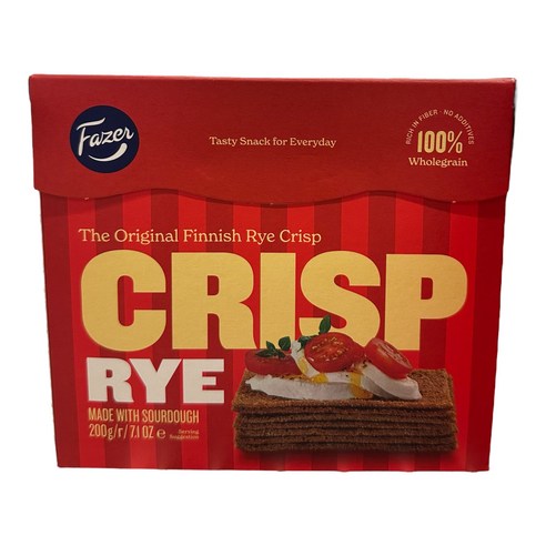 파제르 호밀 크리스피 브레드 200g