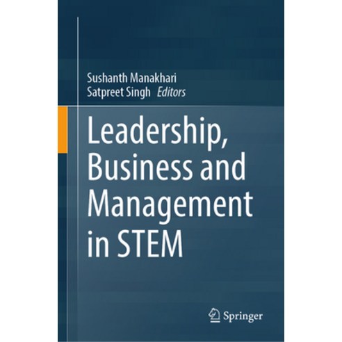 (영문도서)Leadership Business and Management in Stem Hardcover, Springer, English, 9783032105387
