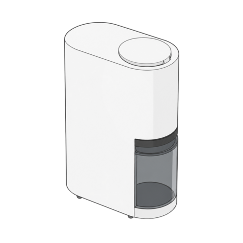 [LG 공식판매처] LG 휘센 오브제 제습기 25L DQ256MWGA, 단일속성