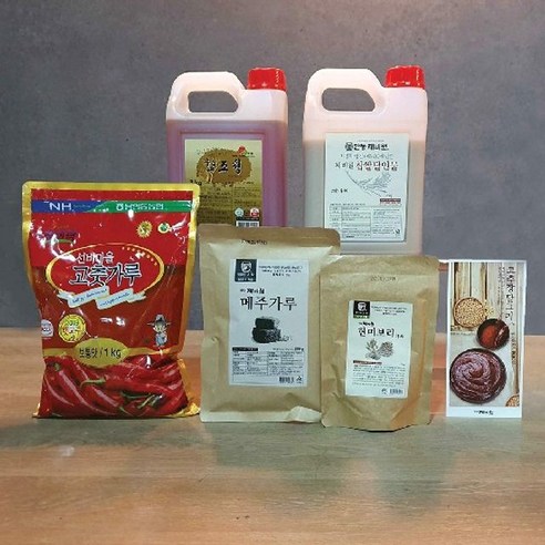 집밥의 감동을 다시 느끼고 싶으신가요 고추장만들기세트