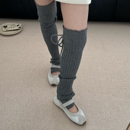 May 3 Socks 여성용 순색 꽃무늬 겨울 양말 세트 다리 보온기 다리 따뜻한 장갑 발목 커버 다리 따뜻한 장갑 장목 양말 중목 양말 방한 용품 1족 세트