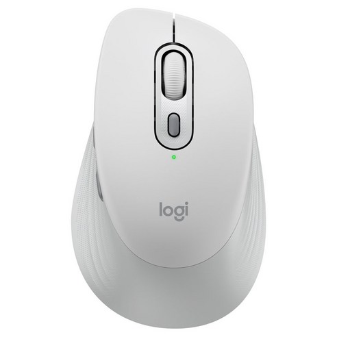 로지텍 M850L 쿠션 무선 버티컬 마우스, 화이트