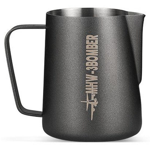 쓰리바머 스테인레스 스틸 스팀피쳐 3.0, 프로스트블랙600ML, 1개