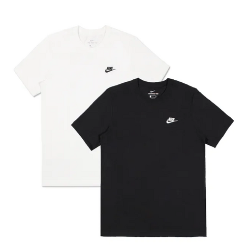 [국내 매장판] 나이키 NIKE 스포츠웨어 스우시 클럽 남자 여자 커플 공용반팔 러닝 런닝 NSW 반팔 티셔츠 반소매 티셔츠 이미지 2
