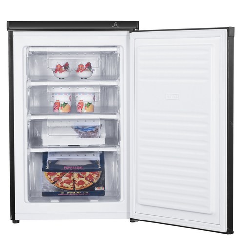 하이얼 서랍형 소형 미니 냉동고 HUF90MDB 블랙 스탠드형 이미지 4