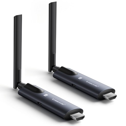 Lemorele 5G 200M 무선 HDMI 송신기 수신기 회의 화면 공유 오디오 송신기 노트북 TV 프로젝터 모니터 용, R1000