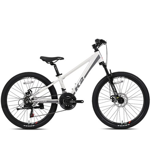 케이투바이크 토크 S3 24인치 시마노21단 이너케이블 입문용 MTB 자전거, 1개, 157cm, 글로스화이트