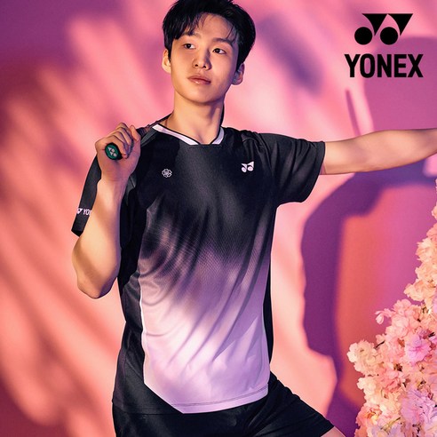 요넥스 티셔츠 262TS001M 2026 벚꽃에디션 남성 경기복 게임웨어 배드민턴 운동복 오남스포츠