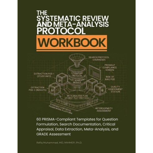 (영문도서)The Systematic Review and Meta-Analysis Protocol Workbook: 60 PRISMA-Compliant T... Paperback, Muhammad Rafiq, English, 9789199132228