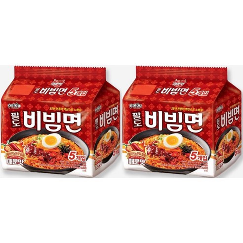 팔도비빔면 매운맛 130g 40개