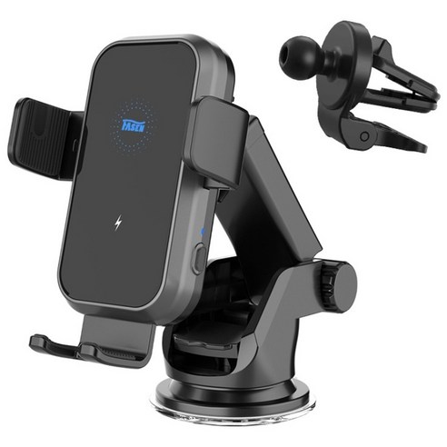 FASEN MAC Set Peu Stand Charyangyong Gosok Wireless Charging Hand Pon Stand MAC Set Peu Hand Pon Stand Charyangyongpum MAC Set Peu Stand Hyudaepon Stand , Color 1 (FASEN 맥세이프거치대 차량용 고속 무선충전 핸드폰 거치대 맥세이프 핸드폰거치대 차량용품 맥세이프거치대 휴대폰거치대, 색상1)