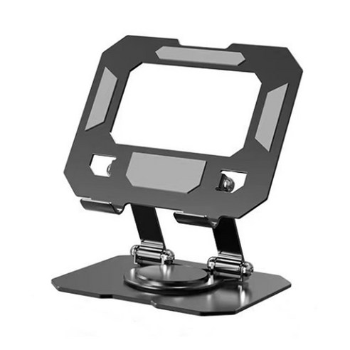 하루모리 360도 회전 탁상용 태블릿PC 스탠드 거치대, 1개, 블랙, 태블릿 거치대