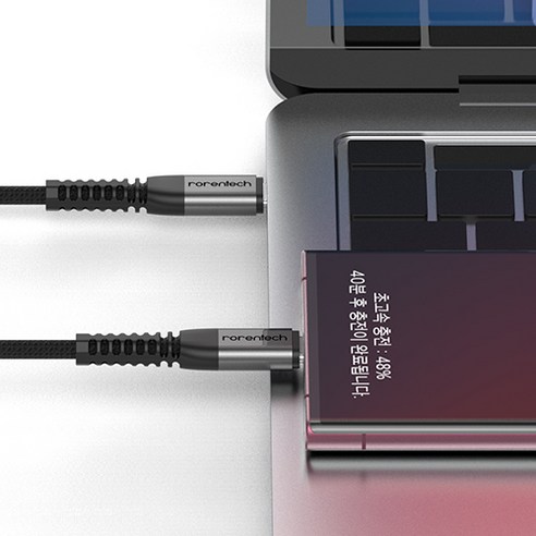 로랜텍 초고속 충전케이블 C to C PD 60W 솔직 후기 | 실사용자 리뷰 분석 - 상품 이미지 2