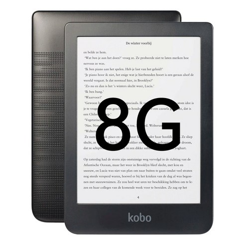 코보 전자책 리더기 E-Ink 디스플레이 8GB 16GB 32GB, 1개, 클라라 HD 8G, 전자책 리더 케이스 세트