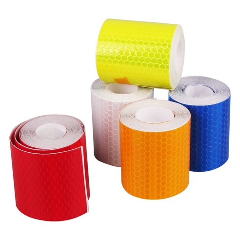 보냄 심플 반사 테이프 50mm x 3M, 1개, 골드