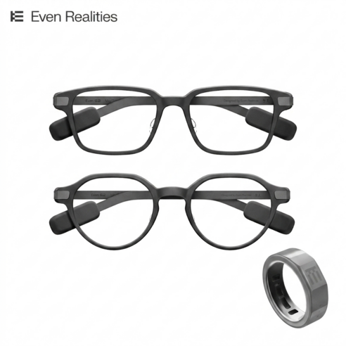 이븐 리얼리티 Even Realities G2 + R1 링 포함 - Ai 번역 스마트 안경, Even G2 A - Green, 6cm