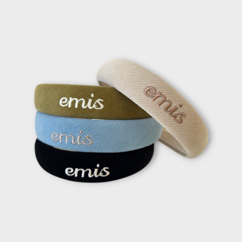 머리 눌림 걱정 없이 하루 종일 편안하게! 코듀로이 헤어밴드의 놀라운 변신