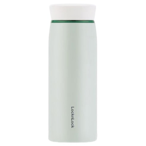 락앤락 경량 휴대용 스마트 스테인리스 텀블러, 1개, 380ml, 민트 그린