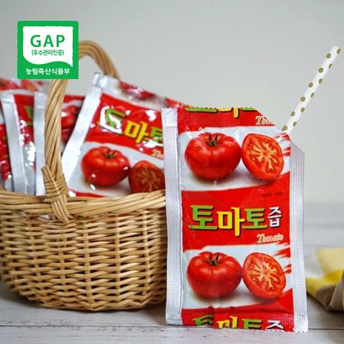 대원건강푸드 저온진공추출공법 토마토 통째로 100% 토마토즙 100ml, 50개 이미지 4