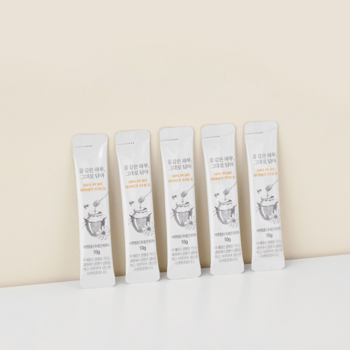 꿀같은하루 그대로담아 사양벌꿀 국내산 꿀스틱 10g, 50개 이미지 4