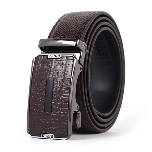 에스까리에 악어무늬 광폭 정장 롱 벨트 ES-405 길이조절가능 42인치까지