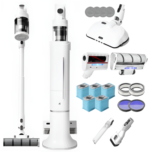 아이닉 무선 청소기 자동 먼지비움 스테이션 BLDC i50 아이타워 itower + 2in1 물걸레 키트